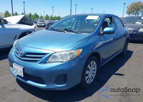 2013 Toyota Corolla S/Le from USA, damaged, VIN 5YFBU4EE8DP154086